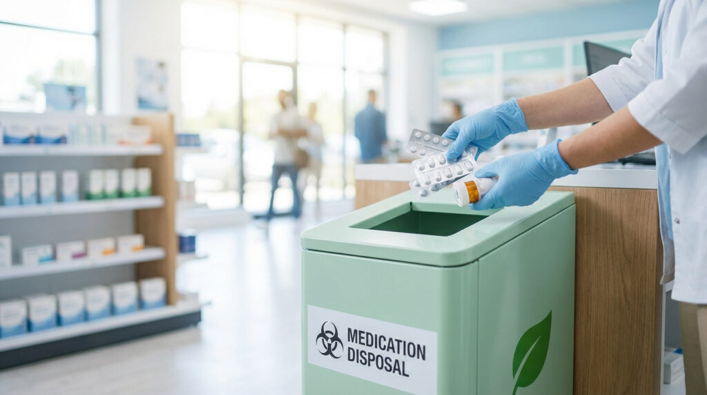 Descarte seguro de medicamentos vencidos en Ituzaingó
