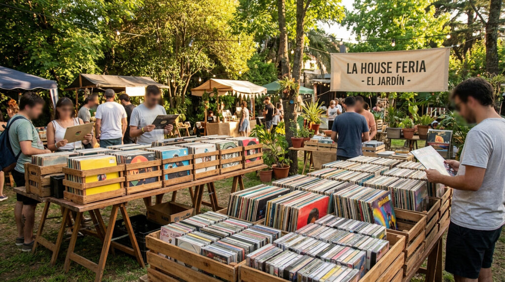 La House Feria Ituzaingó: vinilos y cultura física