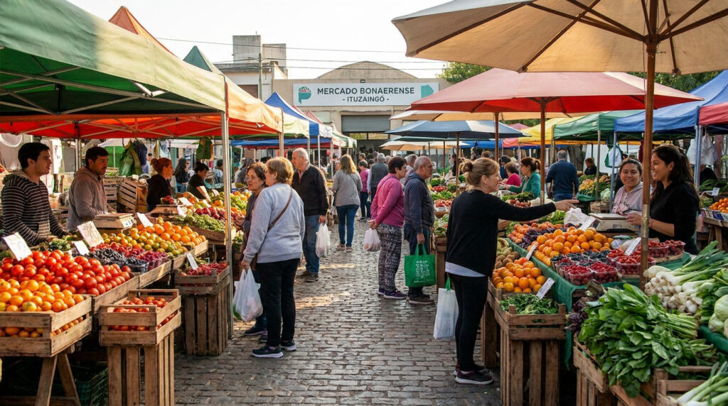 Mercados bonaerenses en Ituzaingó: horarios y puntos de venta