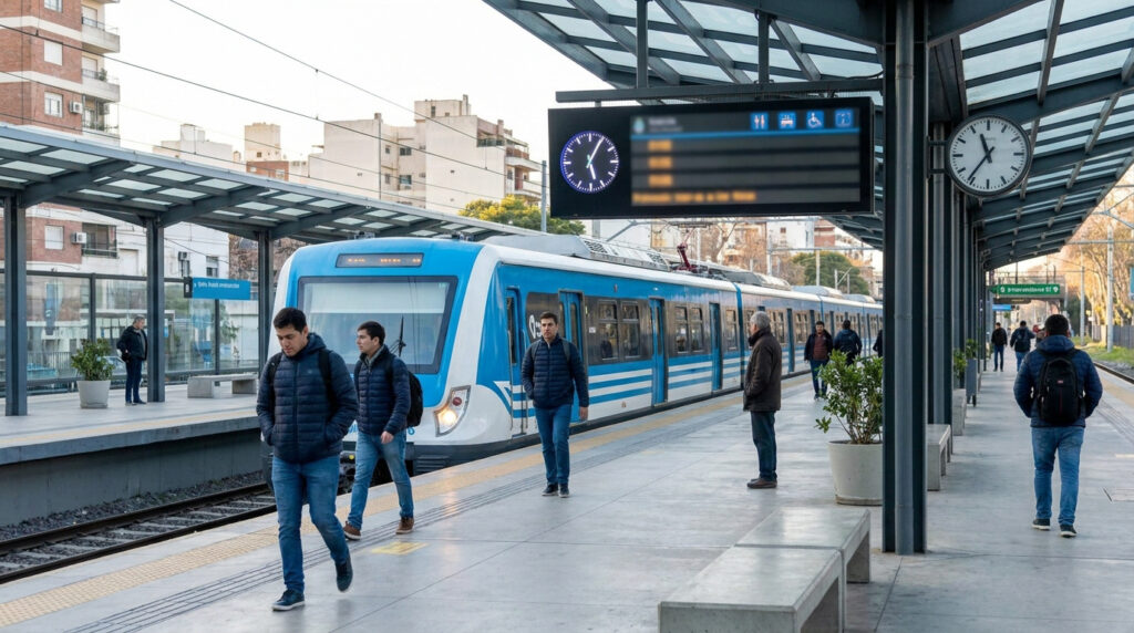 Horarios del tren Sarmiento en Ituzaingó: guía de viaje