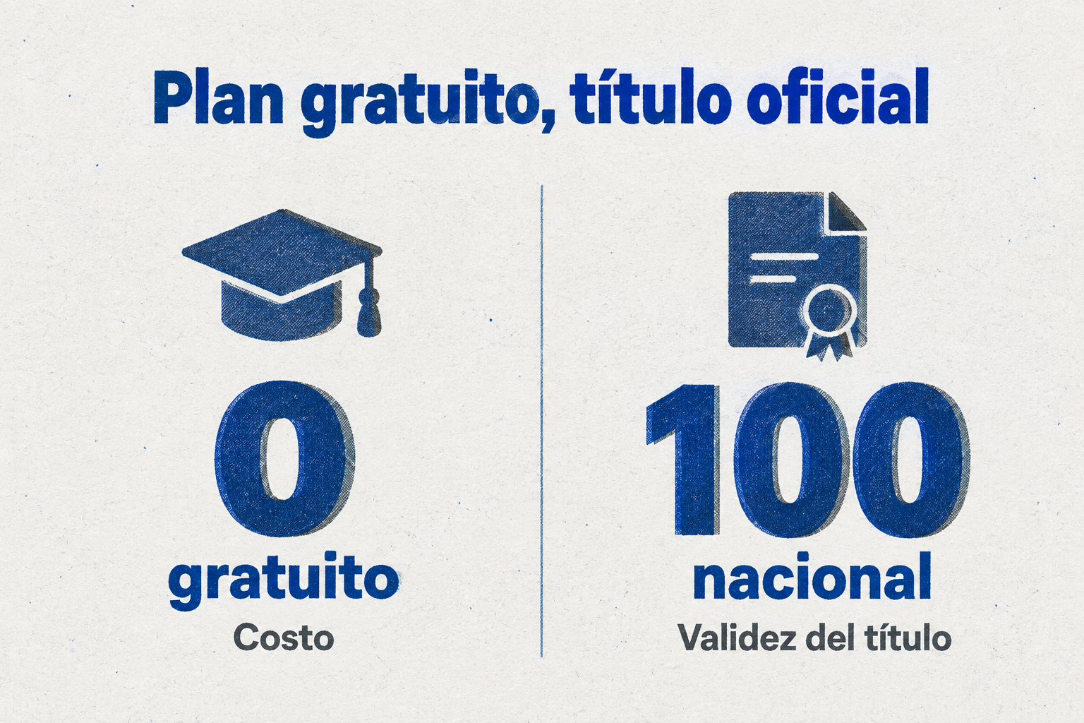 El Plan FinES es gratuito y el título obtenido tiene validez nacional.