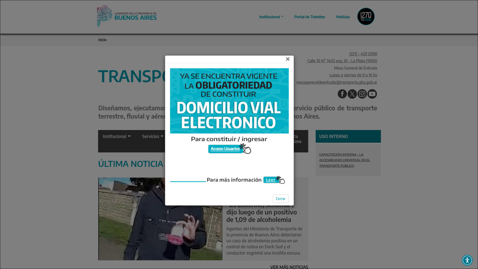 Procedimiento de solicitud y seguimiento del trámite digital