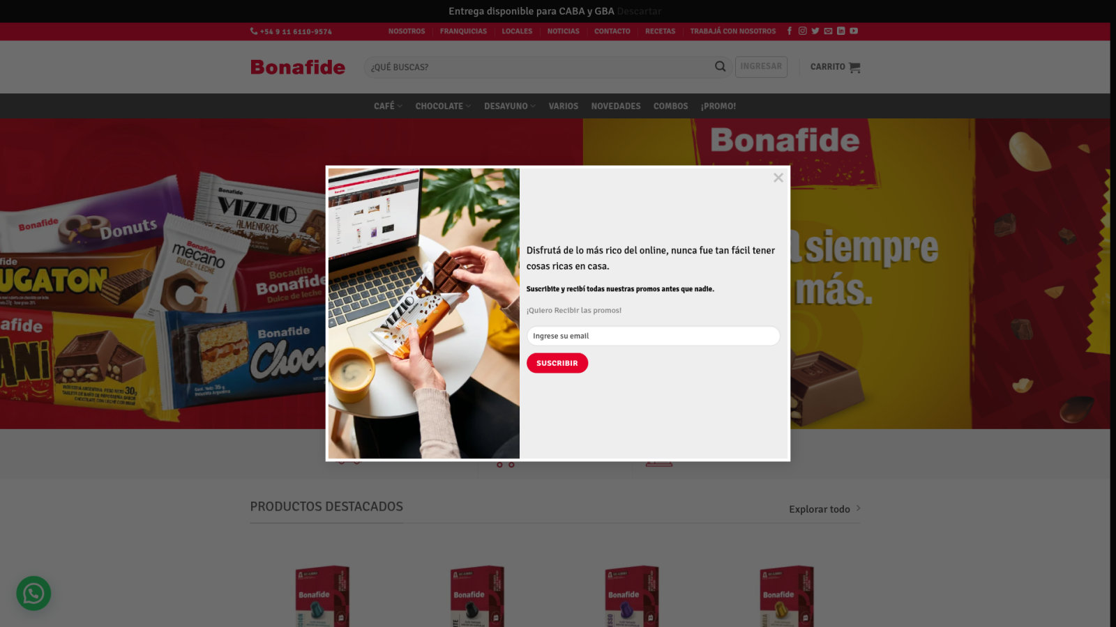 Cafeterías Pamela, Bonafide y Vago Café: ofertas en desayunos y meriendas