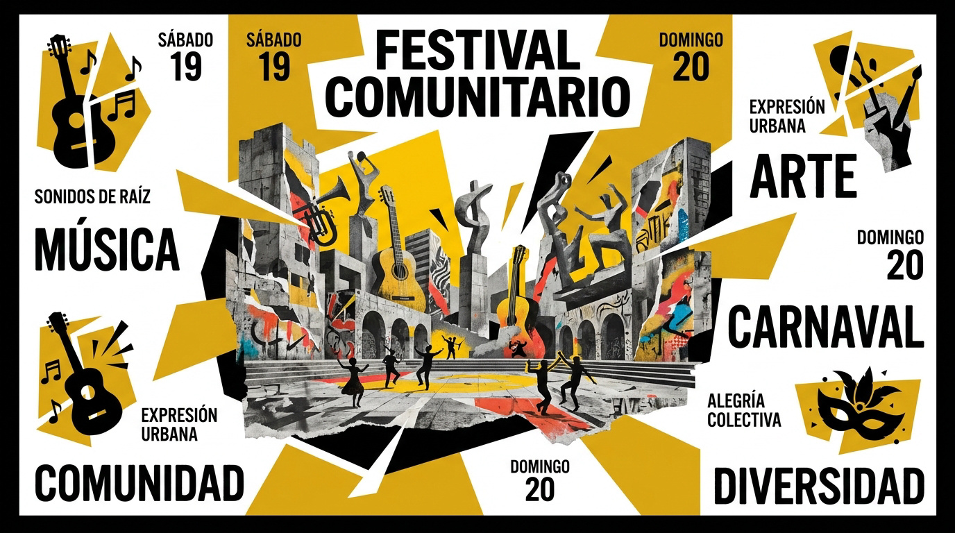 Festival comunitario con música y murga en Ituzaingó