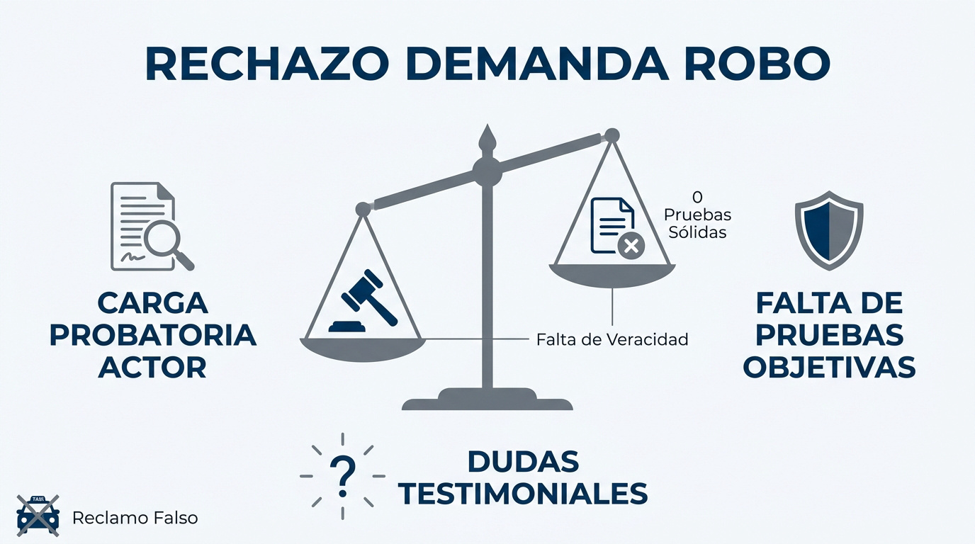 Sentencia judicial en Morón rechaza demanda por robo de camioneta en Easy
